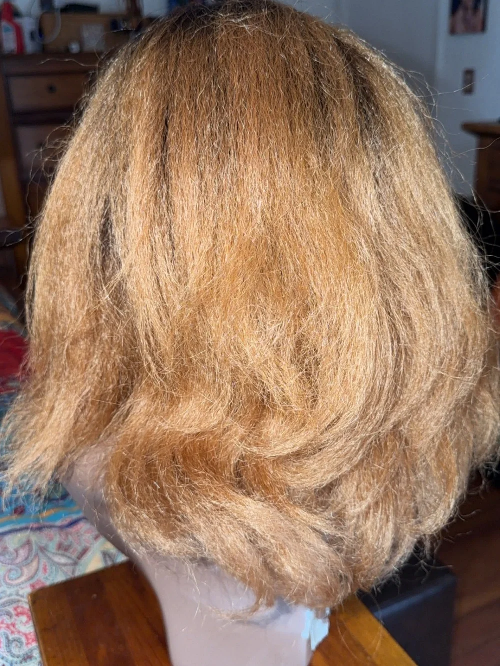Ombre Brown to Honey Blonde Women’s Wig